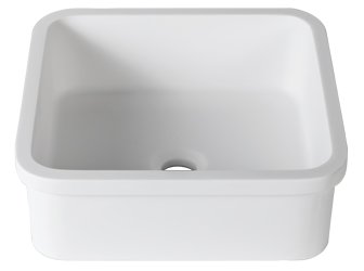 Porcelanosa 3 WAY 3-Way B603 - 40x40 cm E: Solid Surface Wastafels  